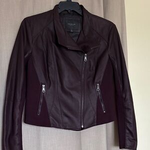 Marc New York Deep Brown faux Leather Jacket